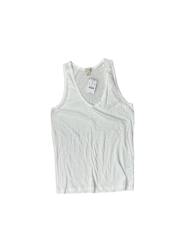 Tank Top By J. Crew In White, Size: S