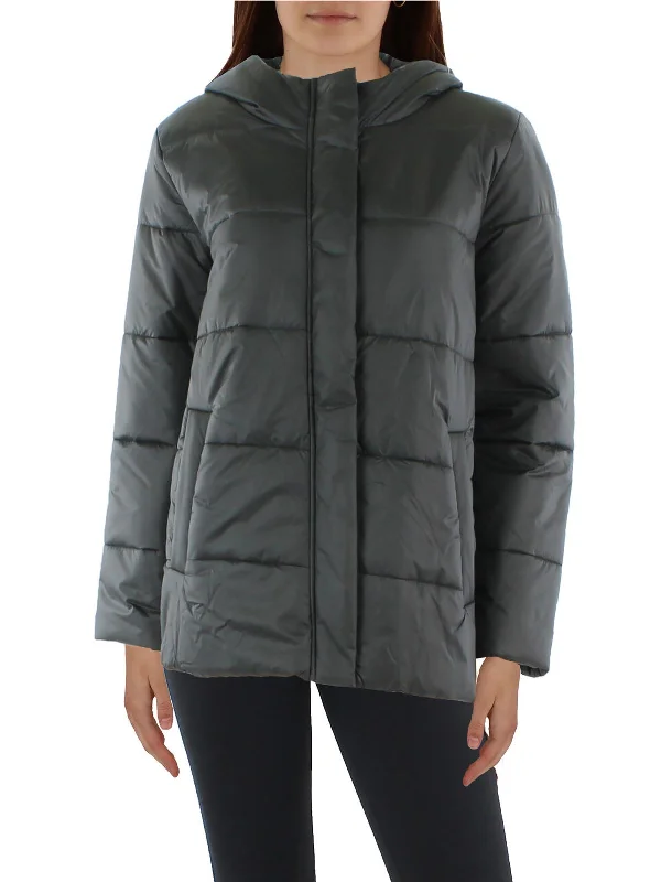 Womens Hooded Warm Puffer Jacket