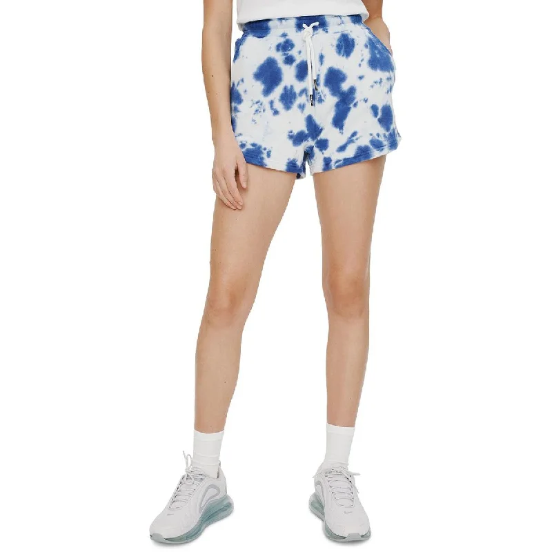 Eleven Paris Womens Tie Dye Cotton Casual Shorts