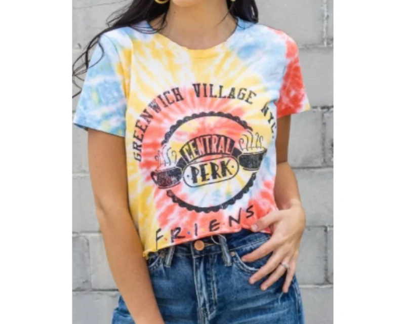 Prince Peter Collection Friends Greenwich Village Tie Dye Crop Top