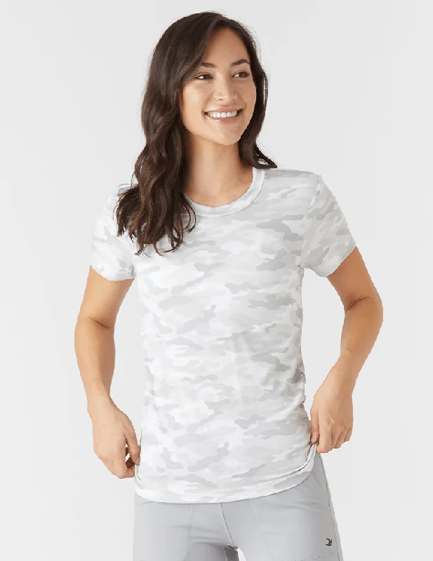 Glyder Simplicity Tee - White Camo