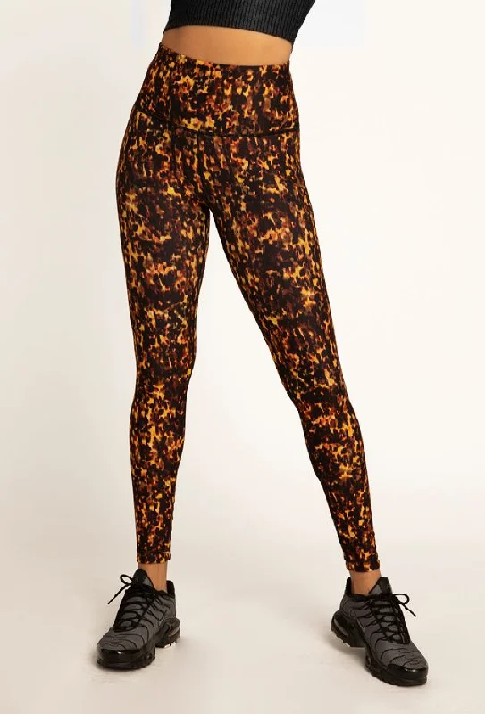 Wear It To Heart Tortoise Shell Reversible Legging